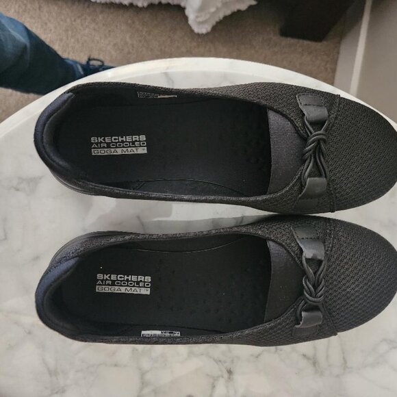 Women's Skechers On-the-GO Flex Peony Air Cooled GOGA MAT - Picture 7 of 16